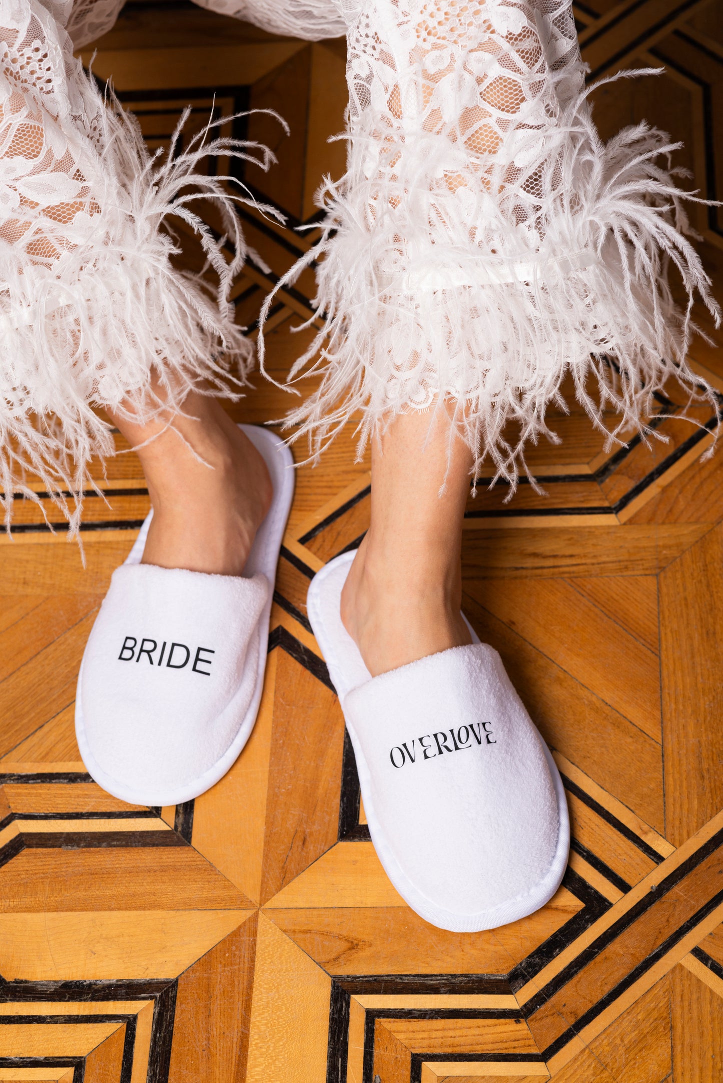 BRIDE hotel slippers