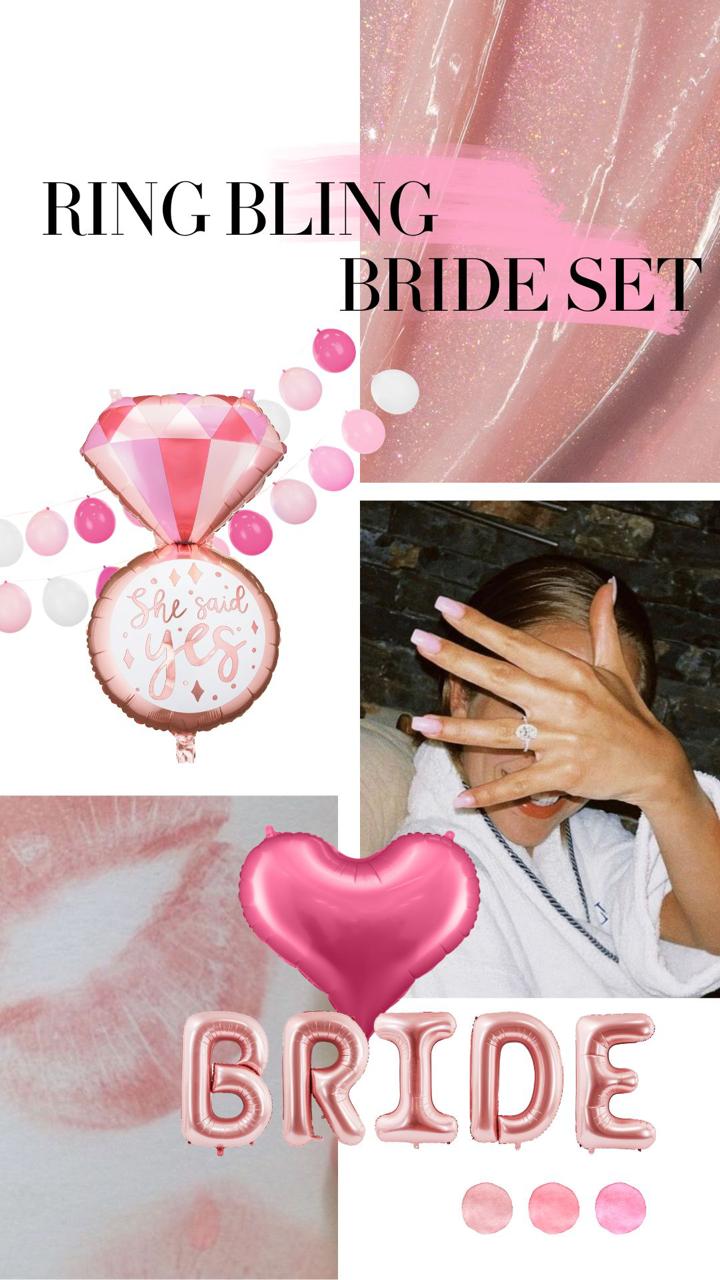 Pink heart balloon (large size)