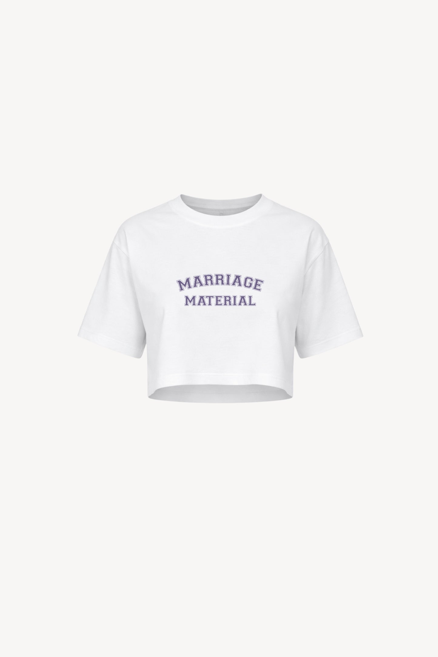 T-shirt crop top Marriage Material