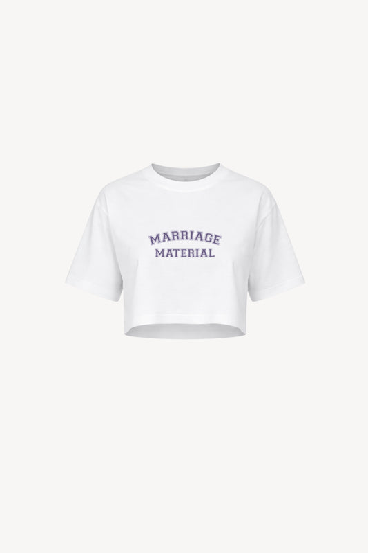 T-shirt crop top Marriage Material