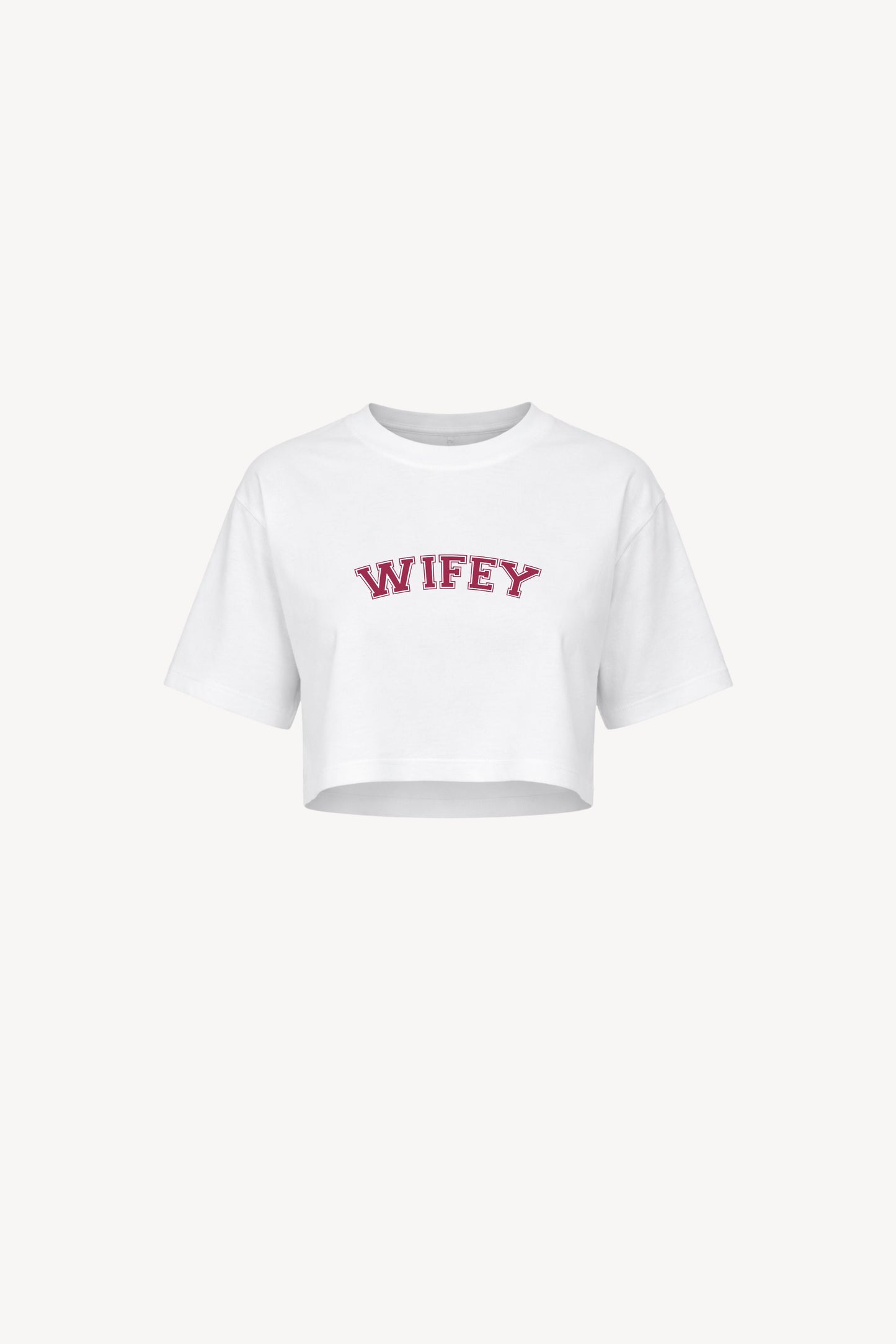 WIFEY crop top
