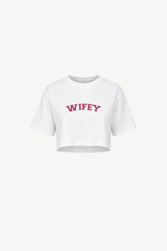 WIFEY crop top