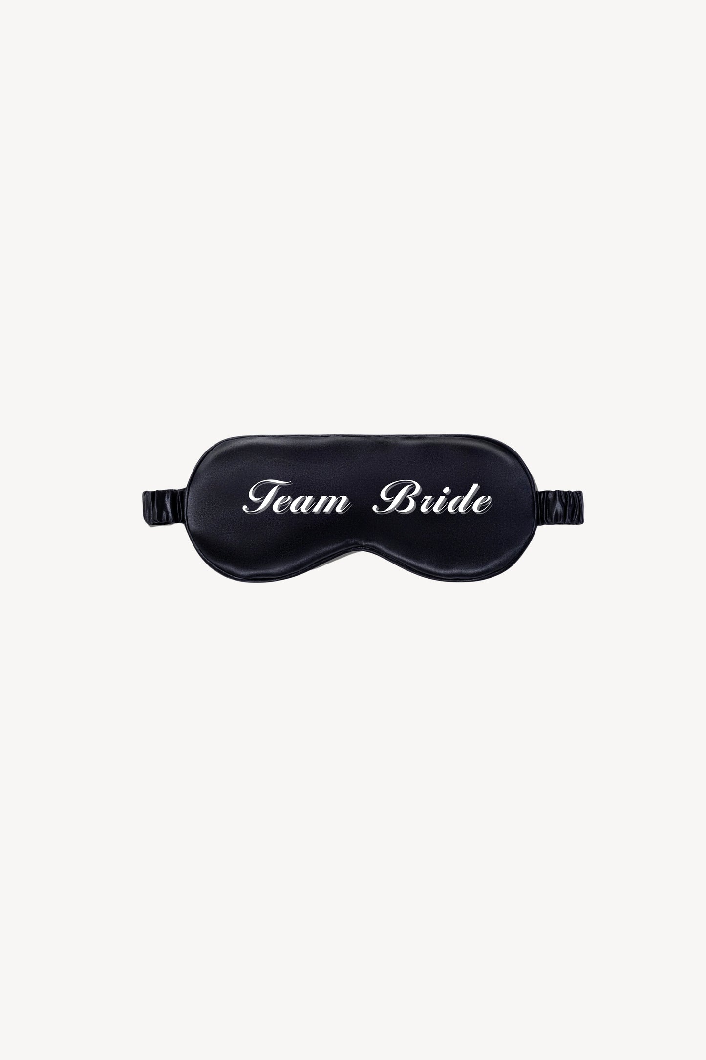 TEAM BRIDE embroidered sleeping mask