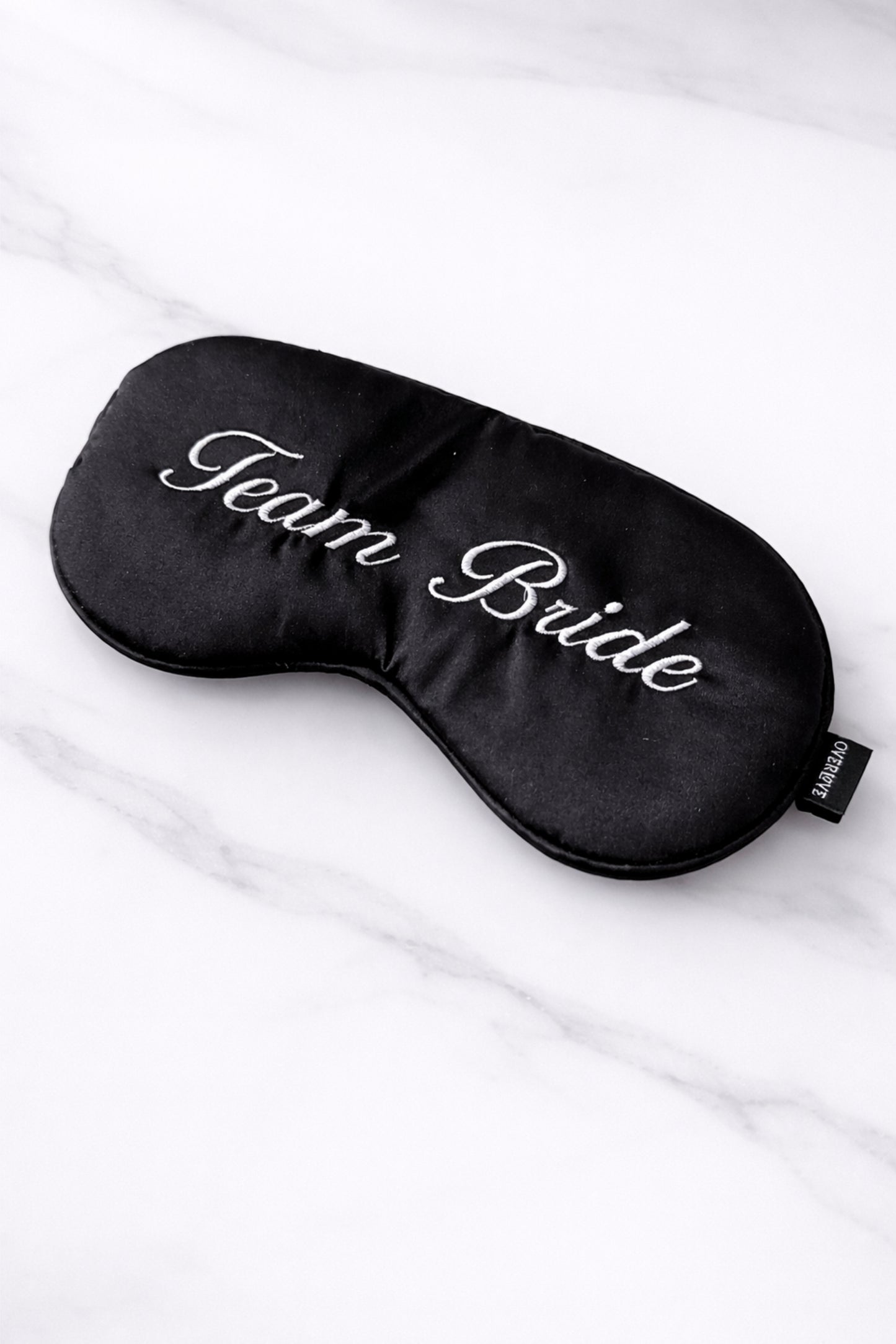 TEAM BRIDE embroidered sleeping mask