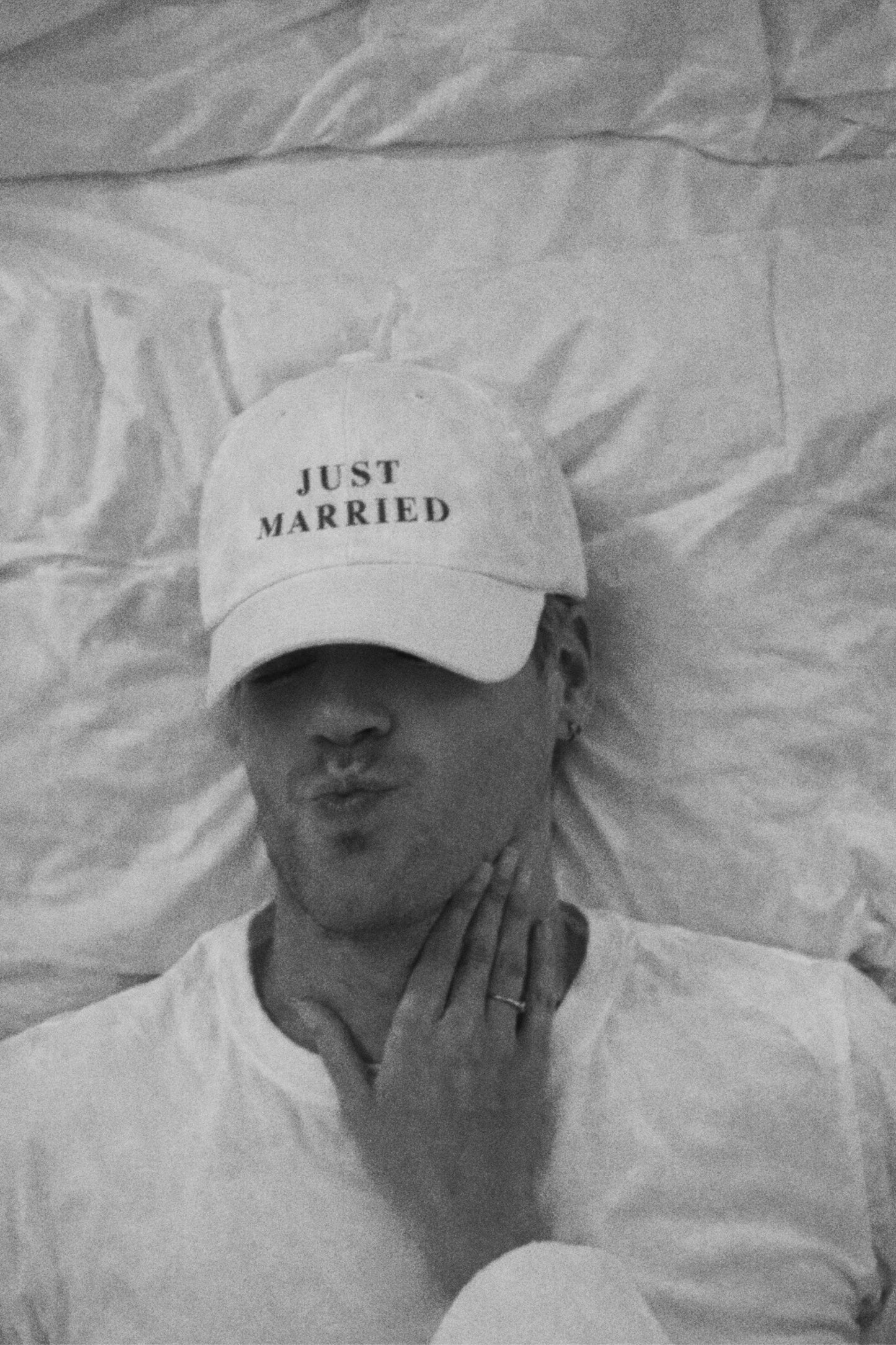 Czapka z daszkiem JUST MARRIED