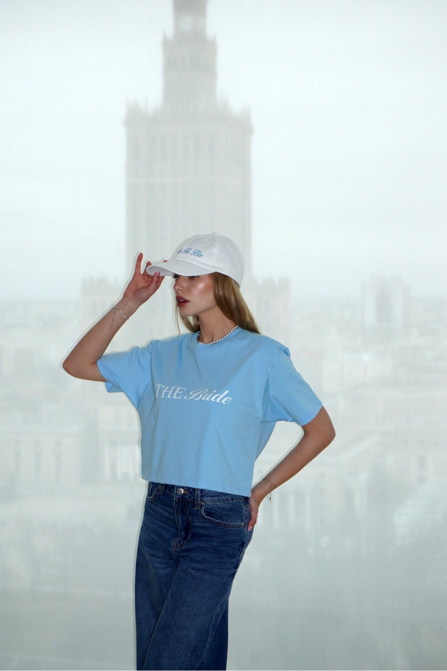T-shirt crop top The Bride