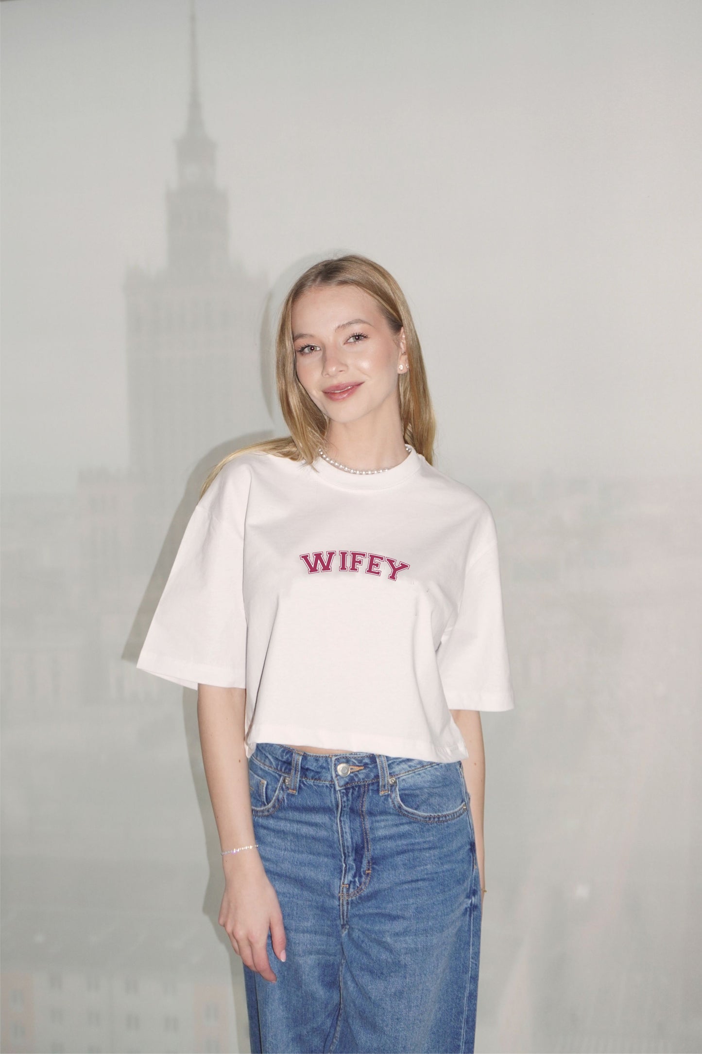 WIFEY crop top