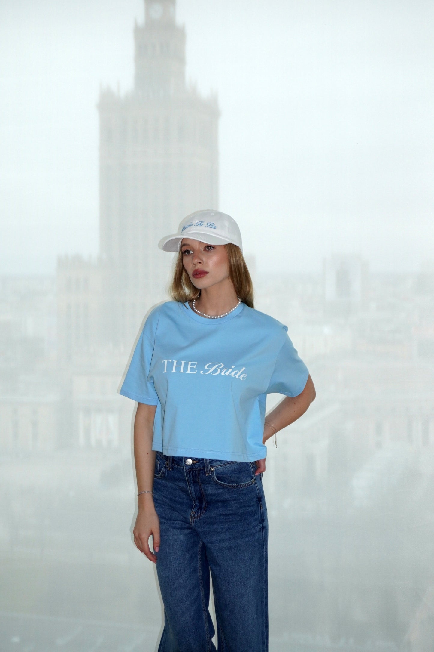 T-shirt crop top The Bride