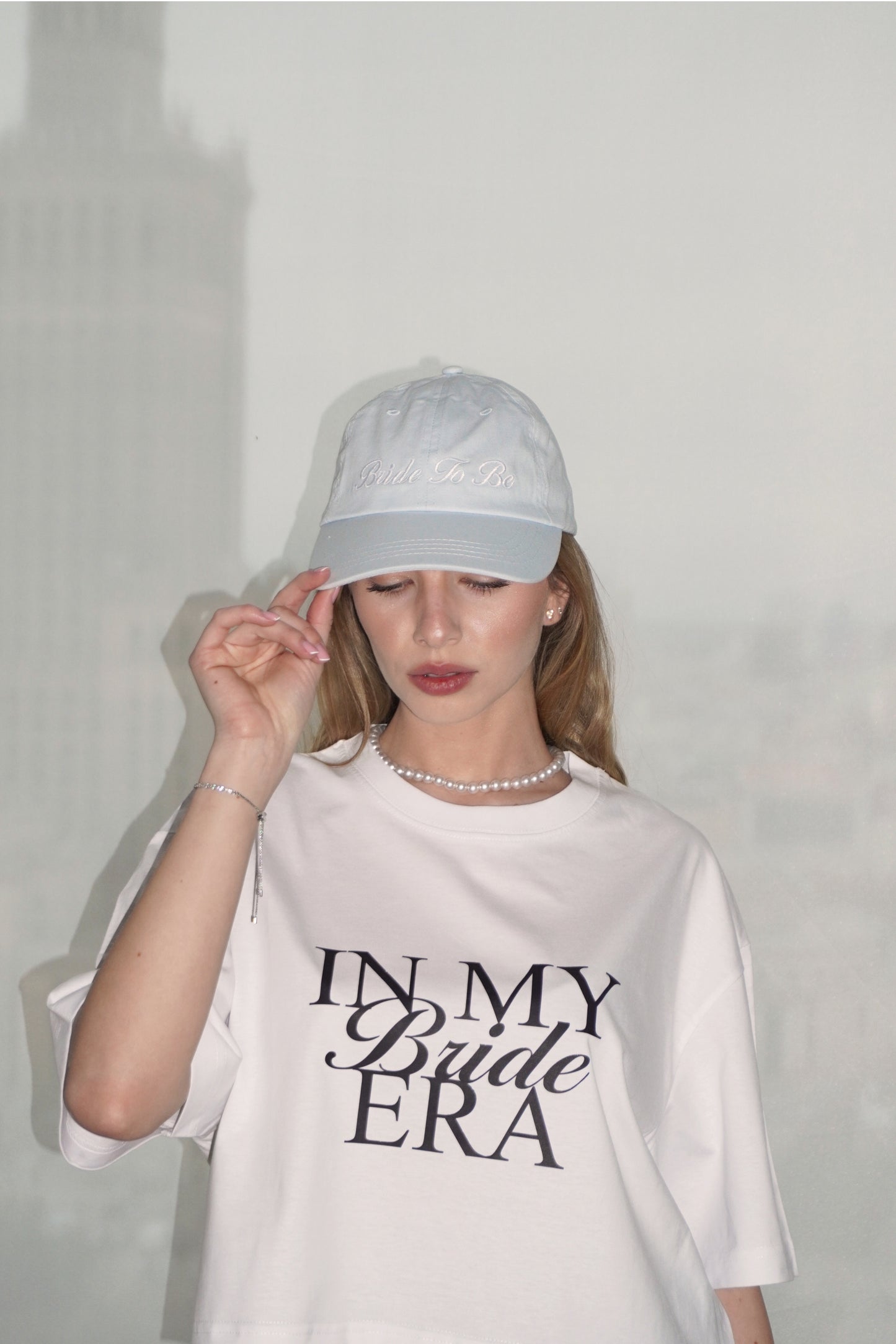 T-shirt crop top In My Bride Era