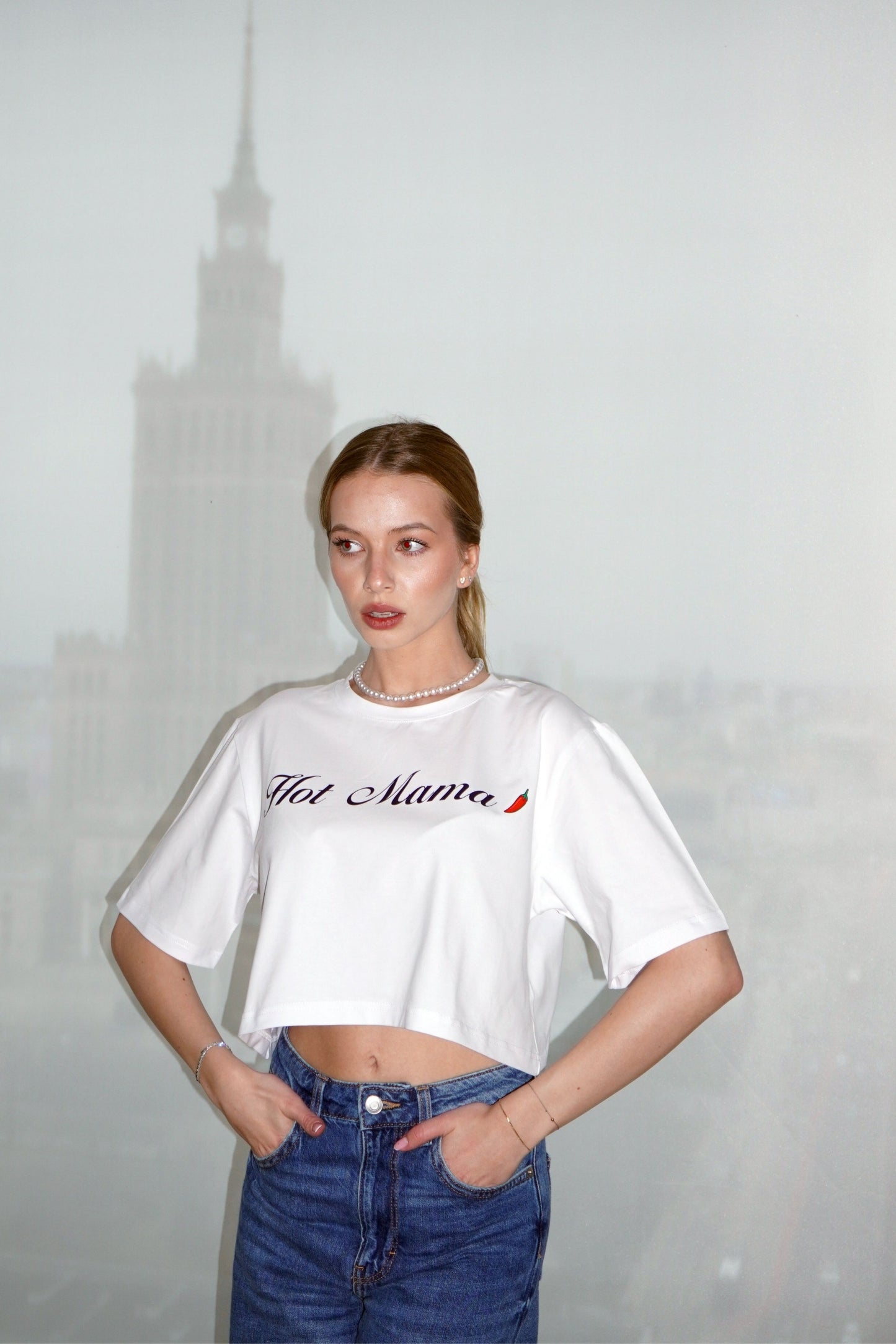 HOT MAMA crop top