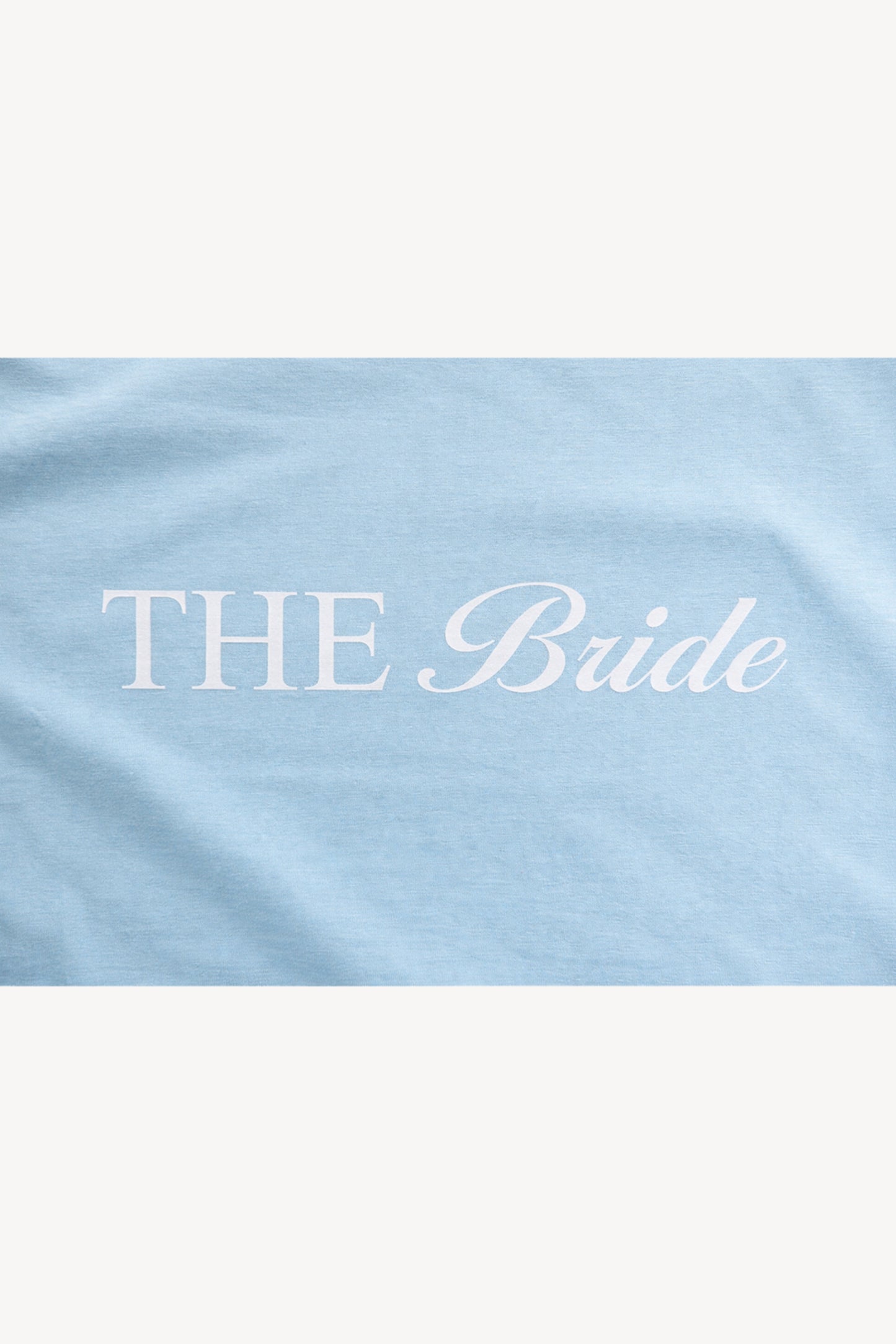 T-shirt crop top The Bride