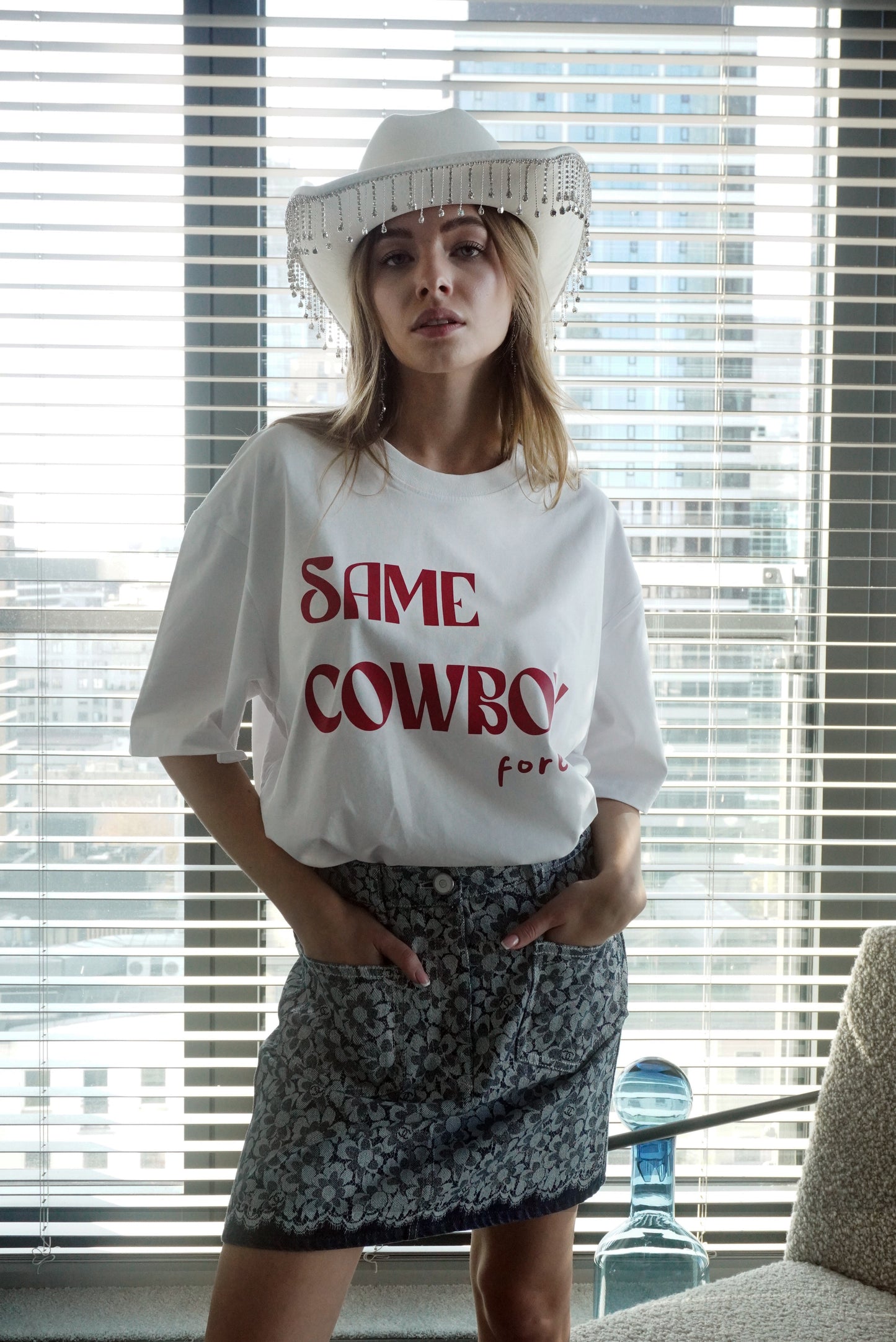 SAME COWBOY forever t-shirt