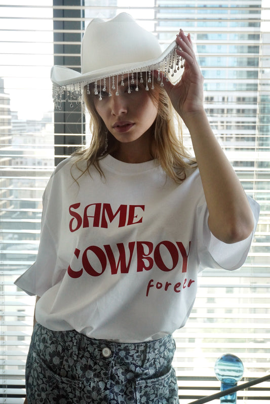 SAME COWBOY forever t-shirt