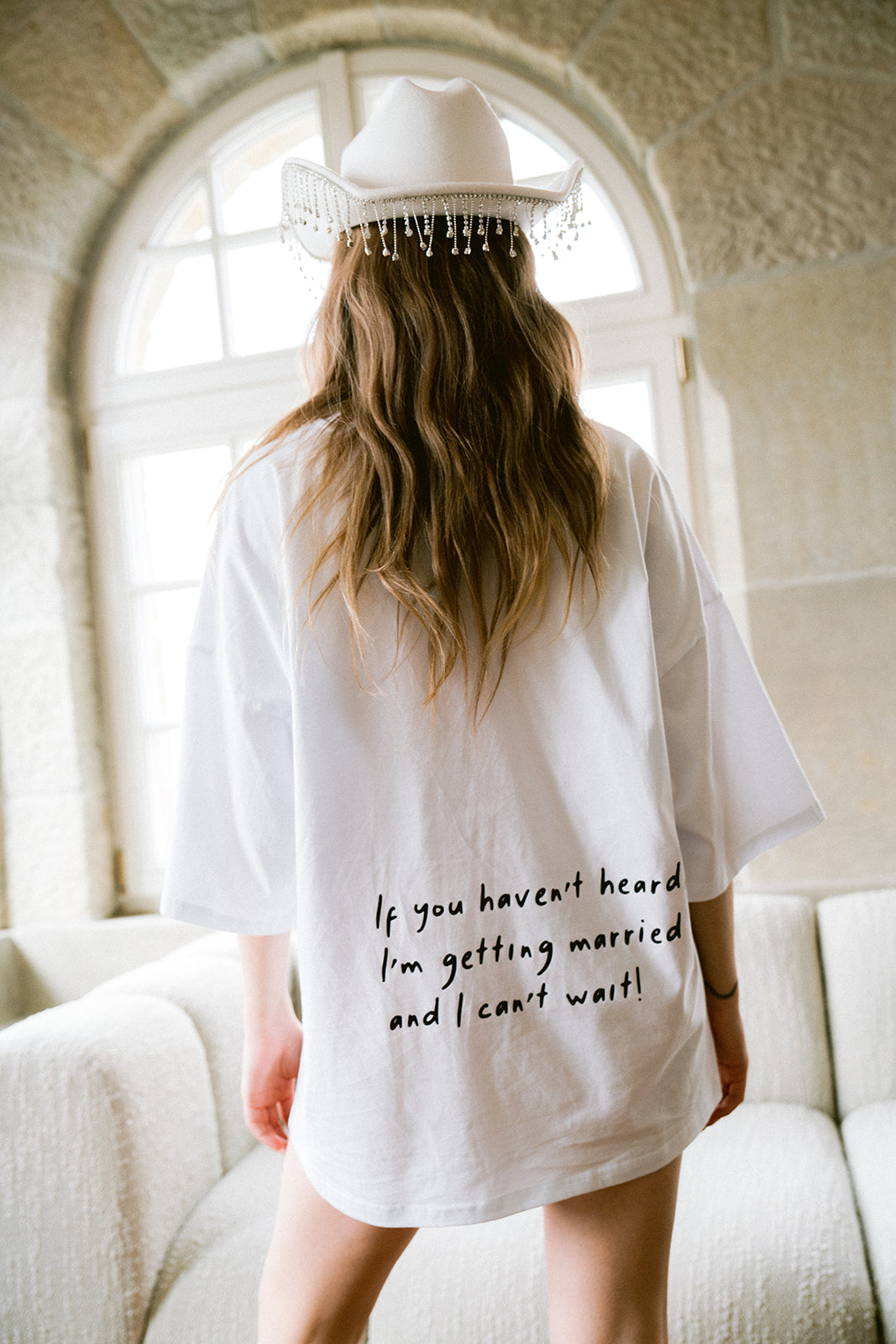IN MY BRIDE ERA oversized boyfriend t-shirt